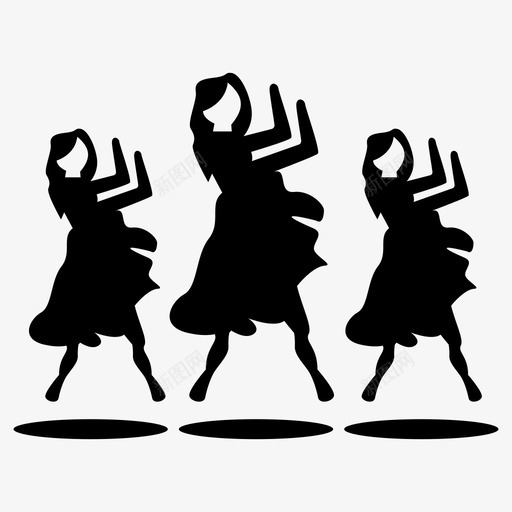 跳舞跳舞的家伙快乐的人svg_新图网 https://ixintu.com 派对 跳舞 家伙 快乐 乐的 对舞