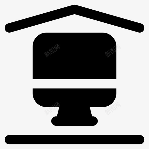 家政工作房地产住宅svg_新图网 https://ixintu.com 家政 工作 房地产 住宅 工作房 住宅房 实体