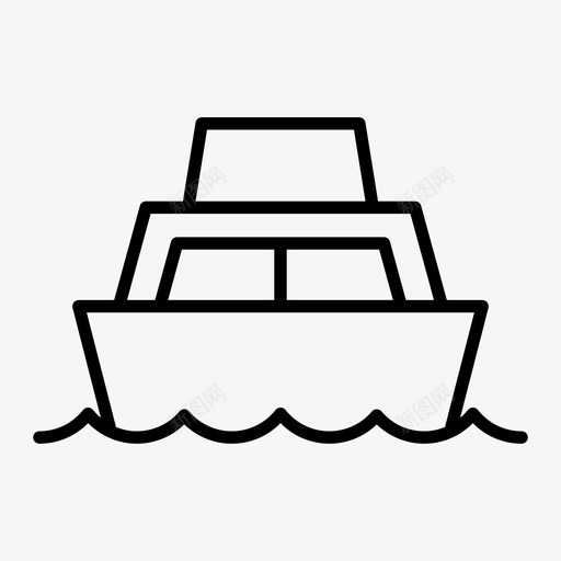 游艇海运轮船svg_新图网 https://ixintu.com 游艇 海运 轮船 运输 旅游 游船