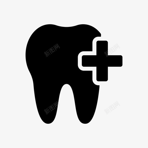 医疗身体保健svg_新图网 https://ixintu.com 医疗 牙齿 身体 保健 口腔 护理 字形