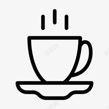 采购产品茶杯茶杯饮料图标