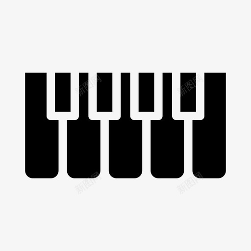 钢琴乐器旋律svg_新图网 https://ixintu.com 钢琴 乐器 旋律 音乐 瓷砖 活动