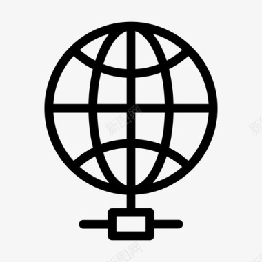 浏览器连接全球图标