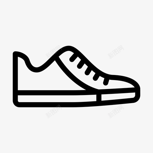 鞋活动跑步svg_新图网 https://ixintu.com 活动 跑步 运动鞋 散步