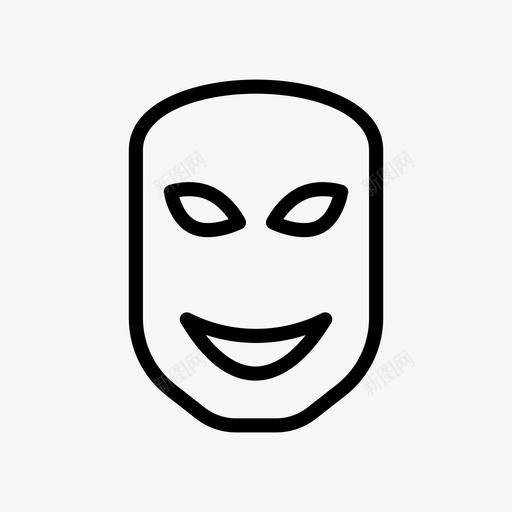 面具狂欢节活动svg_新图网 https://ixintu.com 面具 狂欢节 活动 节日 线条 雕文