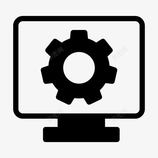 lcd设置配置首选项svg_新图网 https://ixintu.com 设置 配置 首选项 屏幕 生长