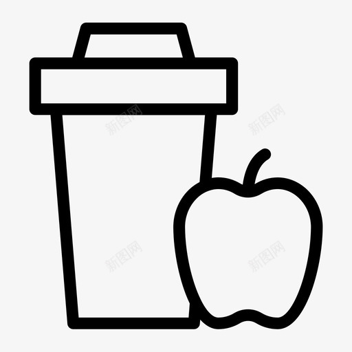 苹果汁饮料玻璃杯svg_新图网 https://ixintu.com 苹果汁 果汁饮料 玻璃杯 奶昔 运动 线条 雕文