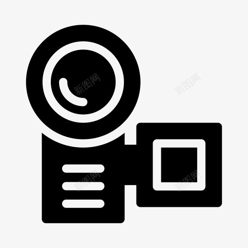 电影摄影机捕捉小工具svg_新图网 https://ixintu.com 电影 摄影机 捕捉 小工 工具 录音 电脑 线条 符号