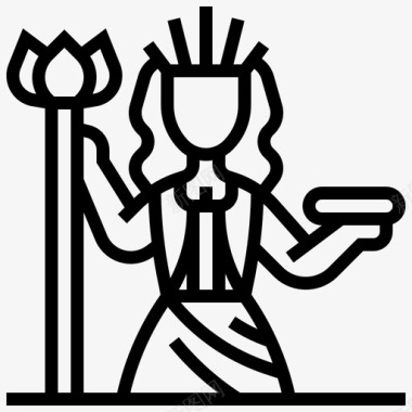 赫拉女神希腊图标
