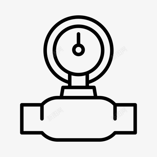 仪表测量管道svg_新图网 https://ixintu.com 仪表 测量 管道 压力 阀门 水龙头 管路