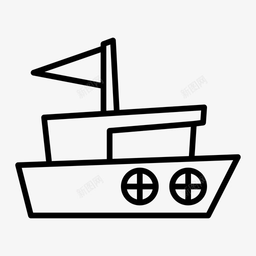 船航行海上svg_新图网 https://ixintu.com 船船 航行 海上 海上运输 运输船