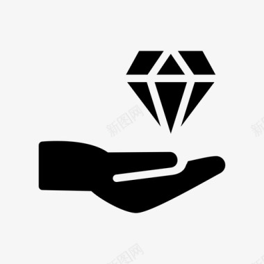 钻石护理宝石图标