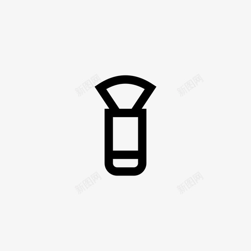 画笔美容化妆品svg_新图网 https://ixintu.com 美容 化妆品 画笔 美容化妆 美容院 像素 完美 线条 轮廓