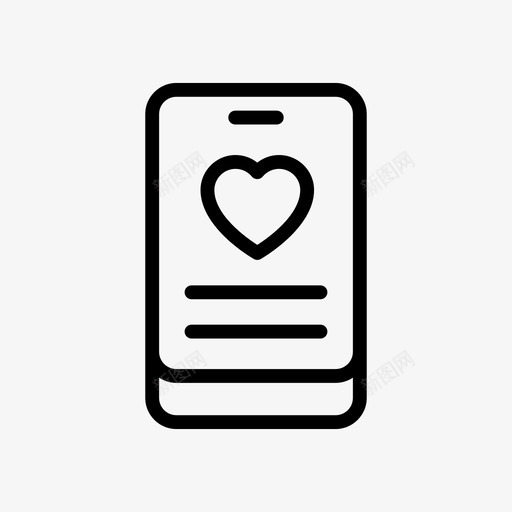 手机约会爱情svg_新图网 https://ixintu.com 手机 约会 爱情 电话 浪漫 应用程序