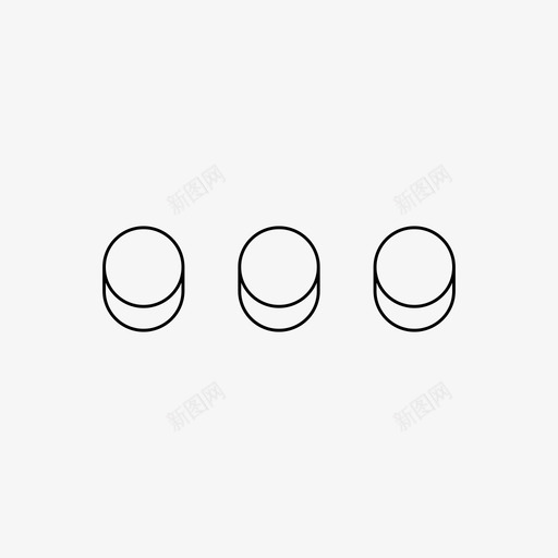 点加载更多svg_新图网 https://ixintu.com 加载 更多 句点 键入 等待 基本 图标 细线