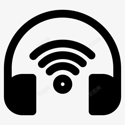 耳机支持wifisvg_新图网 https://ixintu.com 耳机 支持 用户界面