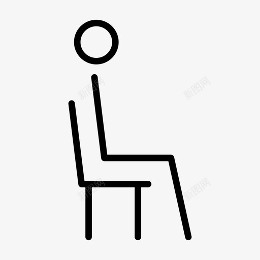 坐着椅子工作svg_新图网 https://ixintu.com 工作 坐着 椅子 办公室 办公桌