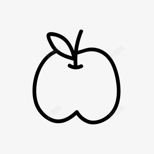 苹果吃家svg_新图网 https://ixintu.com 苹果 吃家 房子 自然 流行 风格