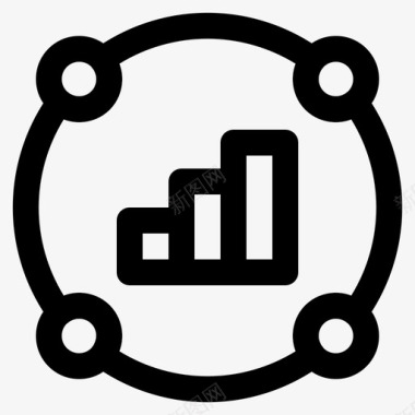 营销图分析活动数字化图标