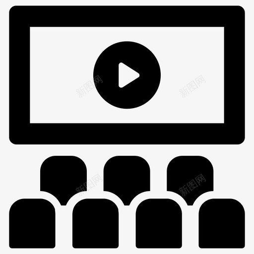 影厅礼堂电影院svg_新图网 https://ixintu.com 图标 影厅 影楼 摄影 收藏 电影院 画室 画室logo 礼堂 雕文