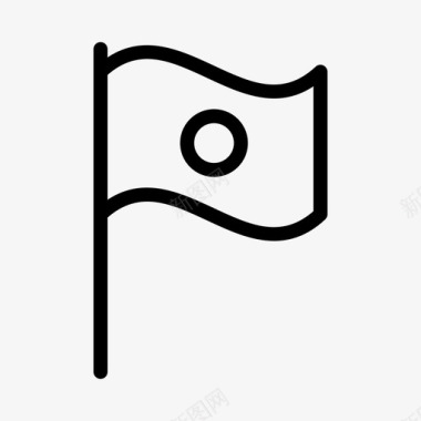 旗帜种族标志图标