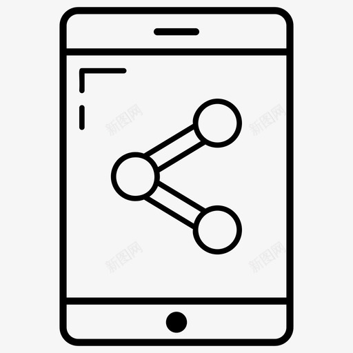 移动共享数据共享移动应用程序svg_新图网 https://ixintu.com 共享 移动 应用程序 数据 手机 彩色 轮廓 图标 标的 集合