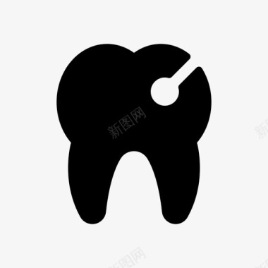空腔牙科保健图标