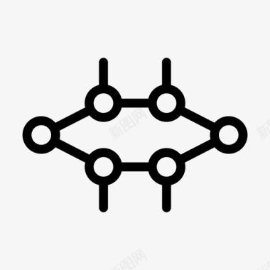 晶胞原子键合图标