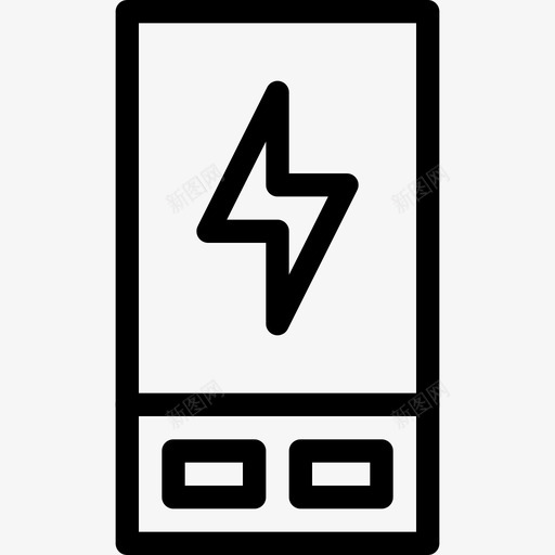 电源银行能源电池充电器svg_新图网 https://ixintu.com 电源 银行 能源 电池 充电器 便携式 充电 线路