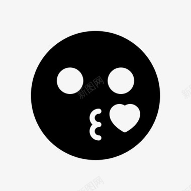 爱情表情脸图标