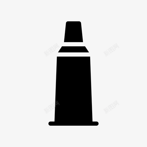 牙膏牙科保健svg_新图网 https://ixintu.com 牙膏 牙科 保健 卫生 医疗 管子 医疗设备 标志 标志符 符号