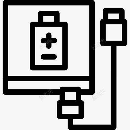 附件电源组电池充电器便携式svg_新图网 https://ixintu.com 电源 附件 电池 充电器 便携式 充电 线路