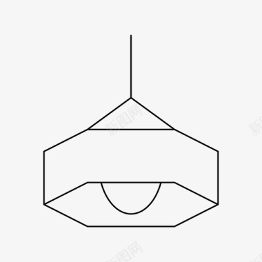 吸顶灯装饰电器图标