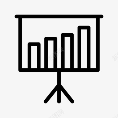 会议董事会图表图标