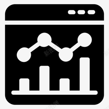 web分析业务分析业务信息图图标