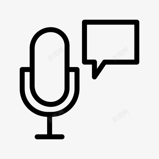 音箱卡拉OK信息svg_新图网 https://ixintu.com 音箱 卡拉 信息 麦克风 语音 商务 像素 线条 字形