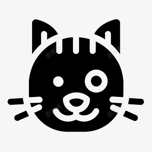 猫动物小猫svg_新图网 https://ixintu.com 宠物 动物 小猫 哺乳动物