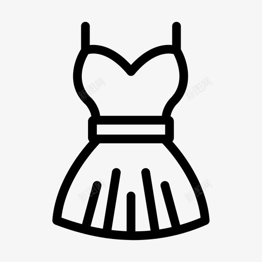 衣服聚会穿着svg_新图网 https://ixintu.com 衣服 聚会 穿着 婚姻 线条 符号