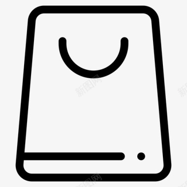 购物袋电子商务ui设计第17卷图标