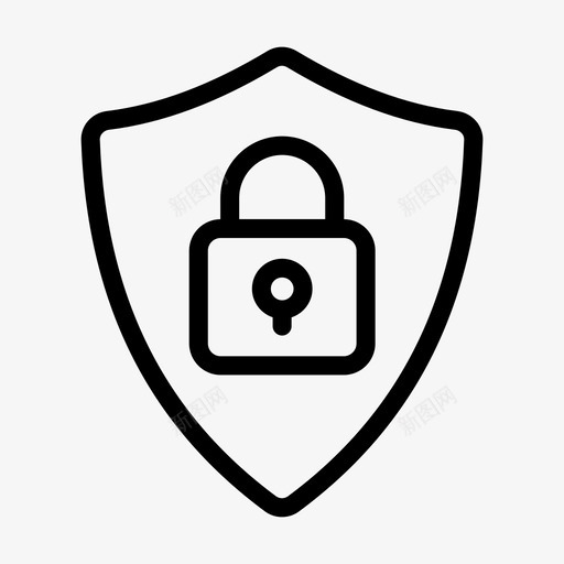 数据保护密码保护安全屏蔽svg_新图网 https://ixintu.com 屏蔽 数据 保护 安全 密码保护 用户界面 线图 图标 收集