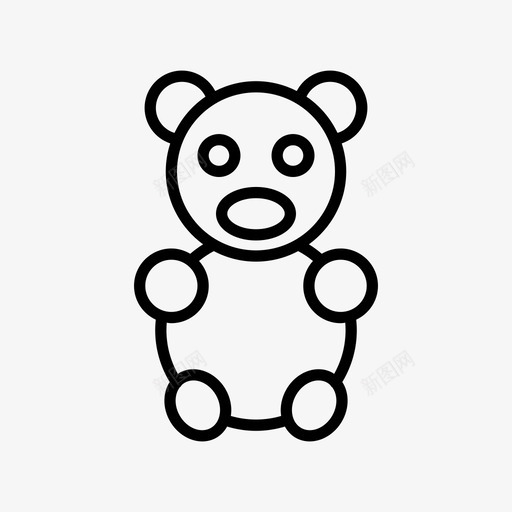 泰迪熊孩子游戏svg_新图网 https://ixintu.com 泰迪 熊泰迪 熊孩子 孩子 游戏 玩具 婴儿 象形文字