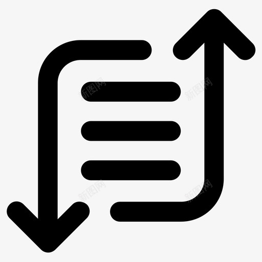 排序列表组织svg_新图网 https://ixintu.com 排序 列表 组织 文本 编辑