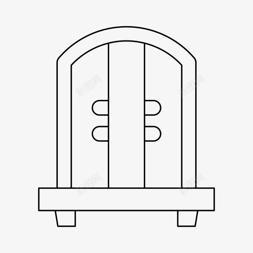 窗户关闭装饰svg_新图网 https://ixintu.com 窗户 关闭 装饰 玻璃 内部 细线