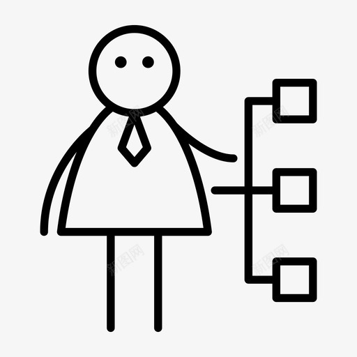 组织结构图商人图表svg_新图网 https://ixintu.com 组织 组织结构 结构图 商人 棒状 图表