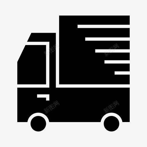 卡车船运运输svg_新图网 https://ixintu.com 卡车 船运 运输 运输车 车辆 汽车