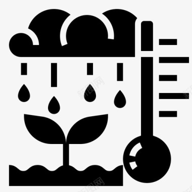 气候雨季季节图标