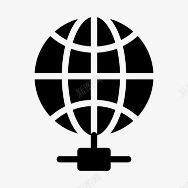 浏览器连接全球图标