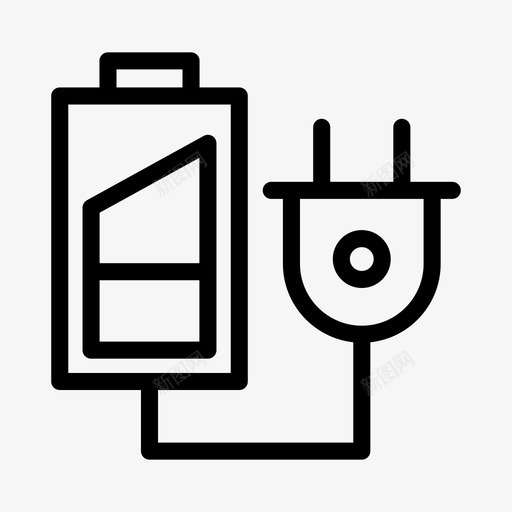 电池充电蓄电池连接器svg_新图网 https://ixintu.com 电池 充电电池 充电 蓄电池 连接器 电源 计算机 线路 图示