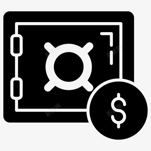 金库银行储物柜银行金库svg_新图网 https://ixintu.com 金库 银行 储物柜 数字 保险箱 一组 彩色 轮廓 图示 矢量 矢量图