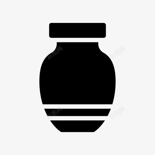 花瓶古董陶瓷svg_新图网 https://ixintu.com 花瓶 古董 陶瓷 文化 陶器 陶艺 纹样